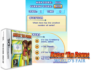 Knock 'Em Downs - World's Fair (Europe) (En,Es) Cover